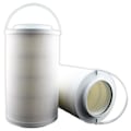 Main Filter Hydraulic Filter, replaces PALL HC8314FDN13Z, Coreless, 5 micron, Outside-In MF0058292